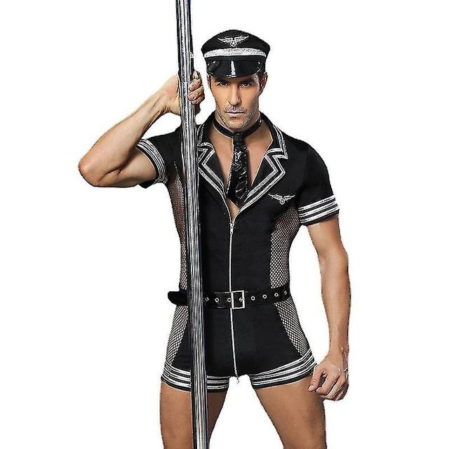 Nuovo arrivo Uomo Sexy Exotic Costume Halloween Uniformi della polizia on Productcaster.