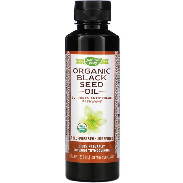 Nature's Way, Organic Black Seed Oil, 8 fl oz (236 ml) on Productcaster.