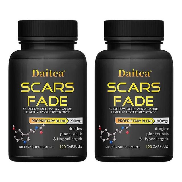 Sofirn Daitea Non-toxic Plant Extract Food Supplement for Scar Recovery 120 Capsules 120 count-2 bottles on Productcaster.