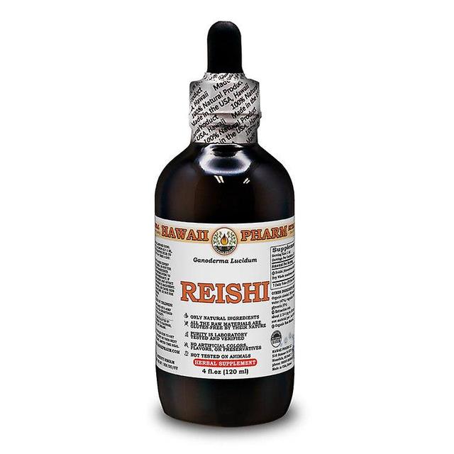 Hawaii Pharm Reishi mushroom (ganoderma lucidum) 120 ml on Productcaster.