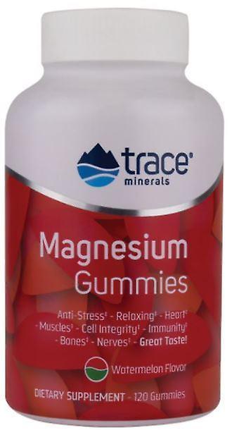 Trace Minerals Magnesium 120 gummies Watermelon on Productcaster.