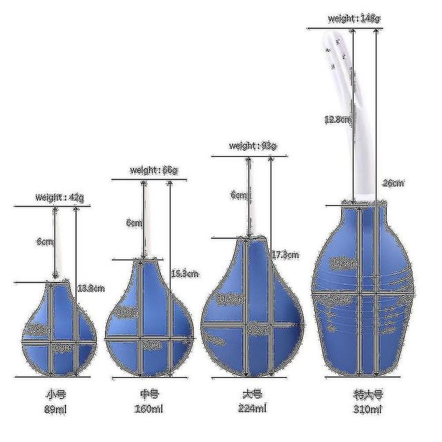 Woosien 1 Enema Cleansing Container For Vaginal And Anal Cleansing - 89/160/224/310ml Ruikalucky 160ml on Productcaster.