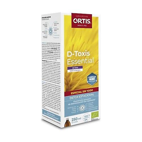 Ortis D-toxis essentiel organisk uden jod 250 ml (Apple) on Productcaster.