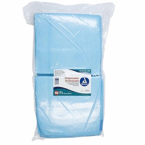 Dynarex Underpad 30 X 36 Inch Disposable Fluff / Polymer Heavy Absorbency, Count of 100 (Pack of 1) on Productcaster.