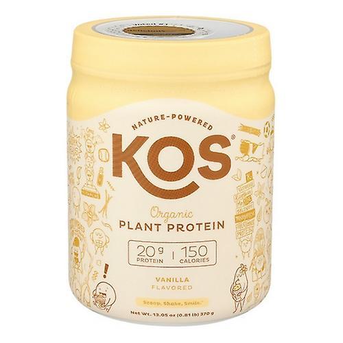 Kos Organic Plant Protein Pulver, Vanille 13,05 oz (Packung mit 1) on Productcaster.