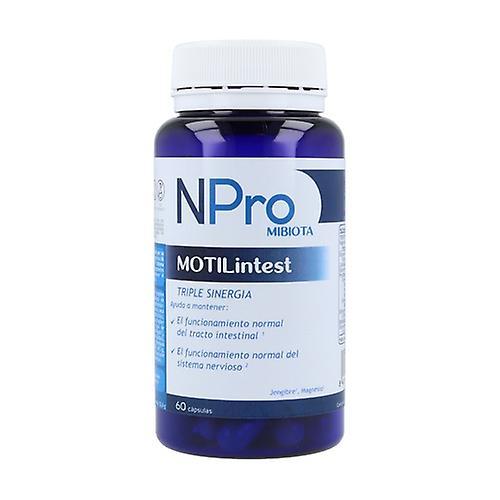 NPro Motilintest 60 kapselia on Productcaster.