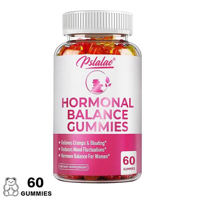 Vorallme Female Hormone Balance & Pms Relief Gummies - Relieves Cramps, Mood, Hot Flashes & Night Sweats With Cranberry, Angelica 60 Gummies on Productcaster.