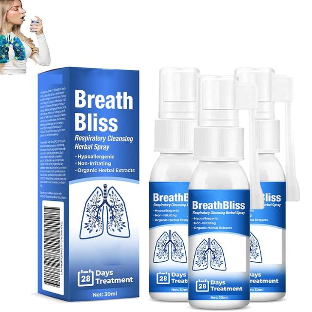 Denstyle BreathBliss Respiratory Cleansing Herbal Spray 3pcs on Productcaster.