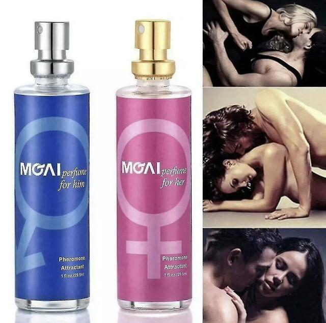 29.5ml Attract Men Pheromone Perfume Spray For Woman Man Magnet Sex Aid 2pcs combination on Productcaster.