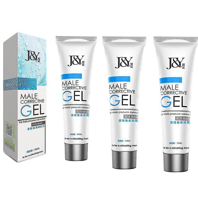 Male Foreskin Phimosis Correction Gel - 3pcs, Natural Plant Essence Liquid for Physical Improvement on Productcaster.