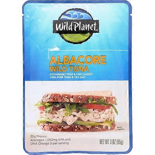 Wild Planet Albacora Atún Lata Salvaje, 3 Oz (Caja de 24) (Paquete de 1) on Productcaster.