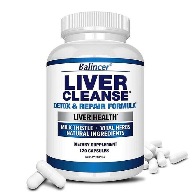 Visgaler Liver Cleansing, Detoxification & Repair - Milk Thistle Supplement, Liver Health, Diuretic, Reduce Swelling, Lower Blood Lipids 120 count-... on Productcaster.