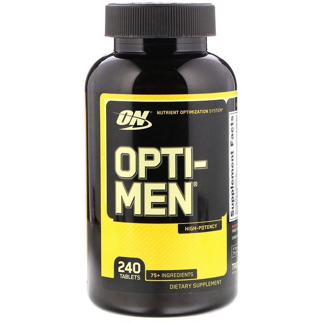 Optimum Nutrition, Opti-Men, 240 Comprimidos on Productcaster.