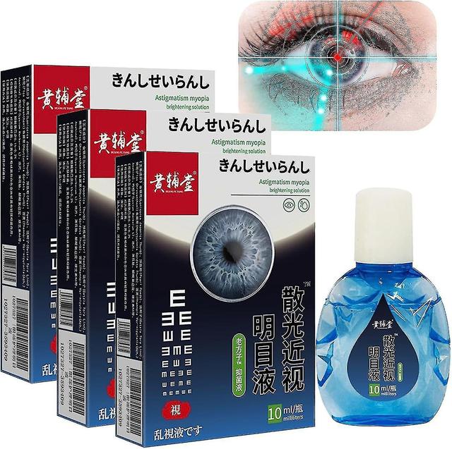 Yyelv Eye Care Brightening Solution, Japanese Eye Drops, Eye Care Liquid Hk 3pcs on Productcaster.