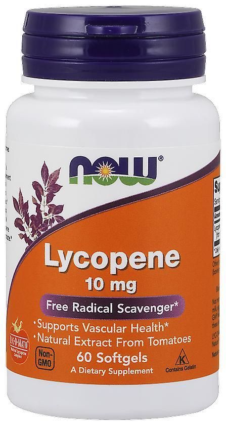 Now Foods Lycopene 10 mg Softgels 60 Units on Productcaster.