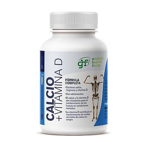 GHF Calcium + vitamin D 1000mg 100 chewable tablets of 1000mg on Productcaster.