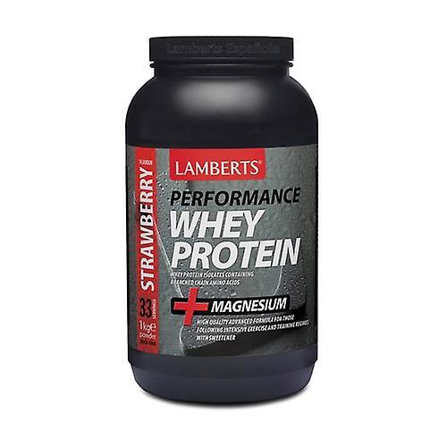 Lamberts Whey Protein 1 kg (Strawberry) on Productcaster.