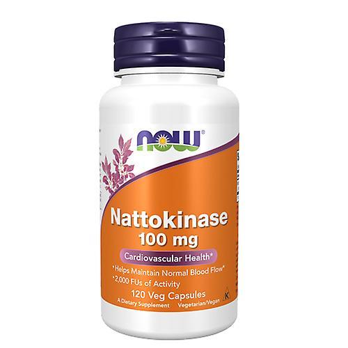 Now Foods Nattokinase, 100 mg, 120 Vcaps (Opakowanie 2) on Productcaster.