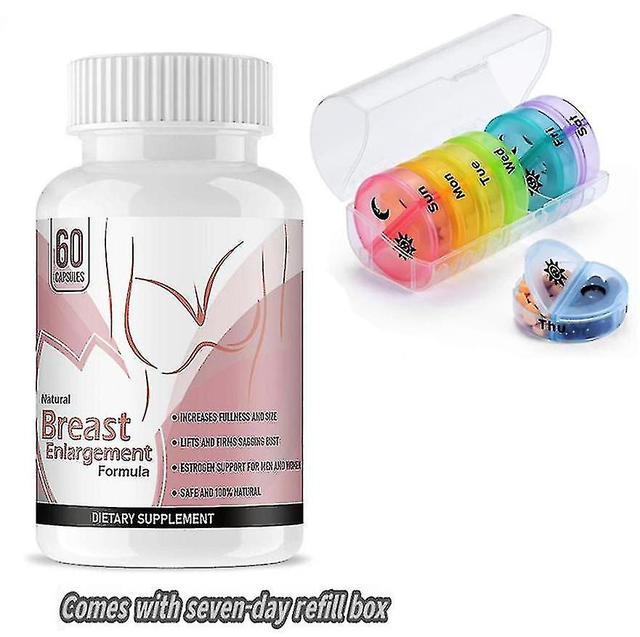 Breast Enlargement Pills And Estrogen Supplements For Women And Men - Breast Enlargement Pills For Women And Transgender People - 60 Breast Growth Pil on Productcaster.