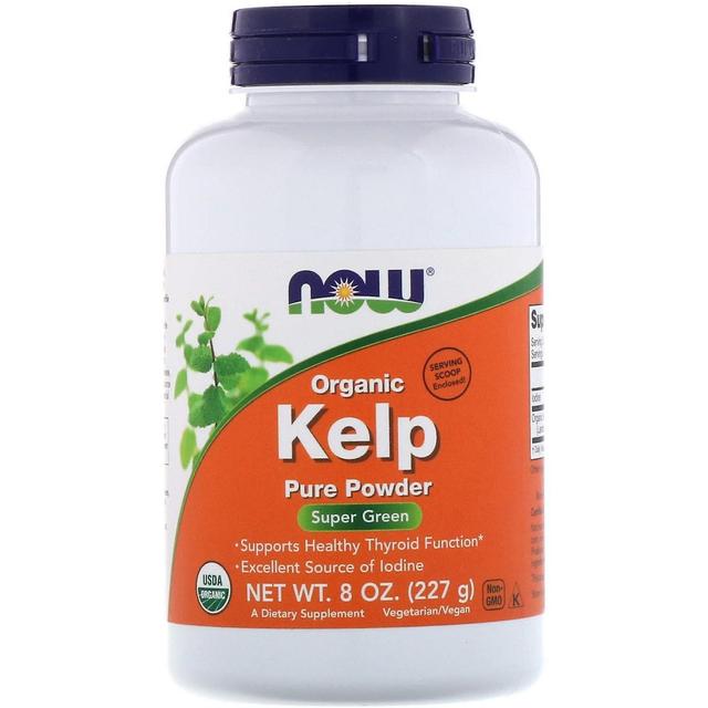 NOW Foods Ora Alimenti, Kelp biologico, Polvere pura, 8 oz (227 g) on Productcaster.