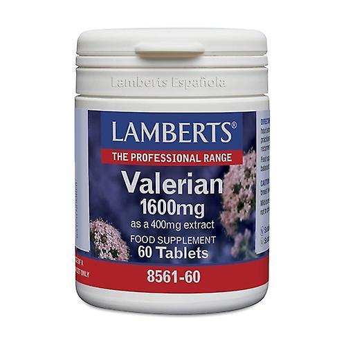 Lamberts Valerian 60 tablettia 1600mg on Productcaster.