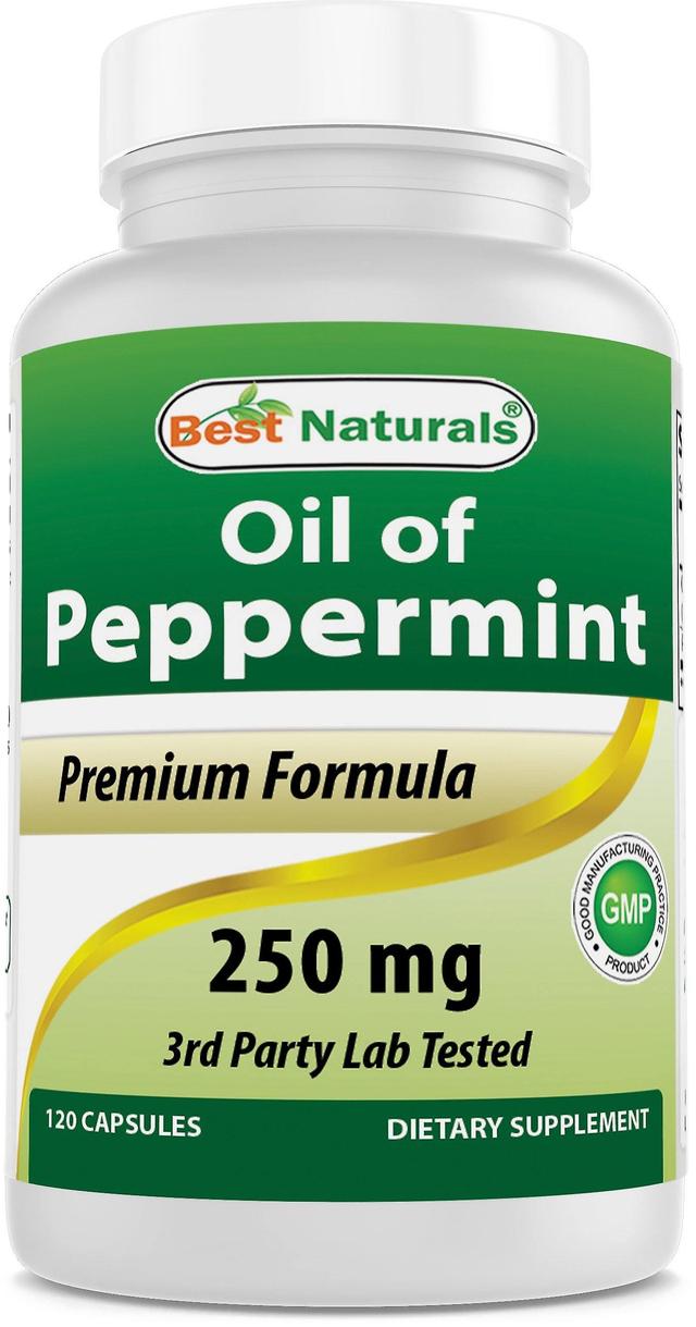 Best naturals peppermint oil 250 mg 120 capsules on Productcaster.