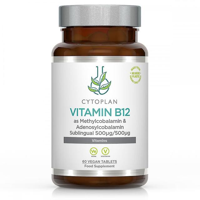 Cytoplan B12-vitamiini metyylikobalamiinina & adenosyylikobalamiini kielen alle 60-luvulla on Productcaster.