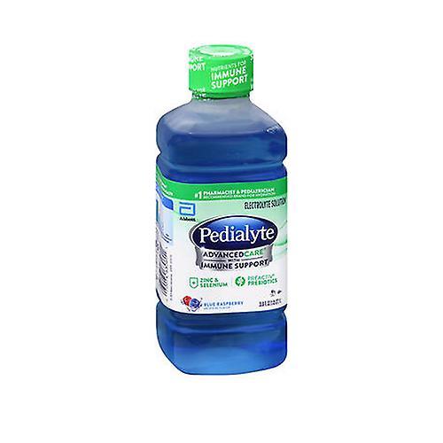 Pedialyte Advanced Care Electrolyte Solution Blue Raspberry, 33.8 Oz (Pack of 1) on Productcaster.