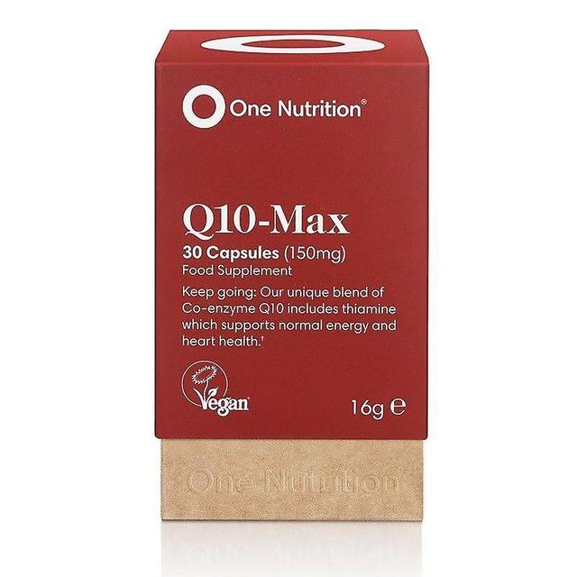 One Nutrition Q10-Max Capsules 30 (ONE032) on Productcaster.