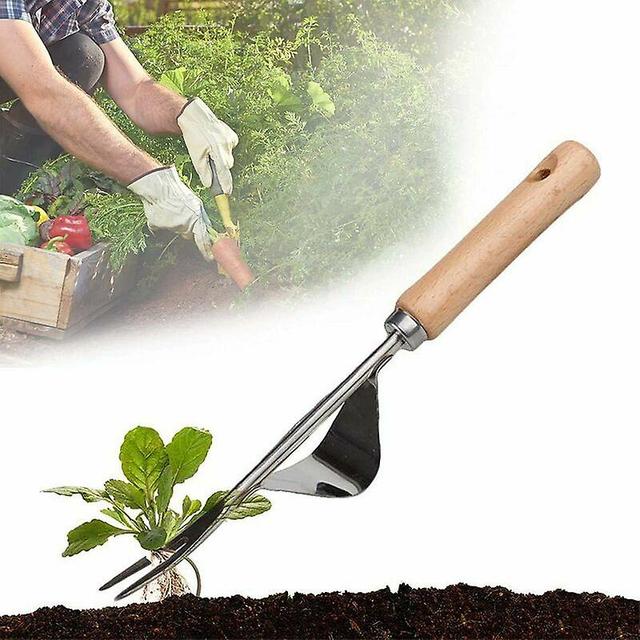 Garden Hand Weed Extractor Bending Resistant Dandelion Extractor Fast and Economical Aluminium Alloy on Productcaster.