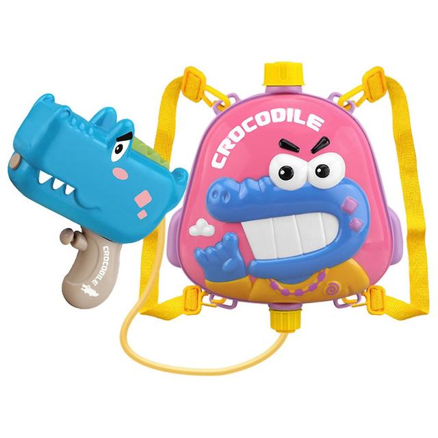 Mochila de pulverización de agua de plástico 6-7m Herramienta de pulverización de largo alcance 1000ml Juguetes de pulverización de agua de verano ... on Productcaster.