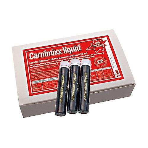 Eder Health Nutrition Carnimixx resistance 20 ampoules of 25ml on Productcaster.