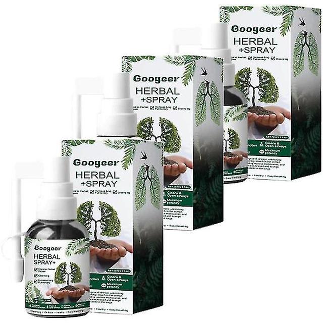 Powerful Lung Support - 3x Respinature Herbal Lung Cleanse Mist, 30ml Spray on Productcaster.