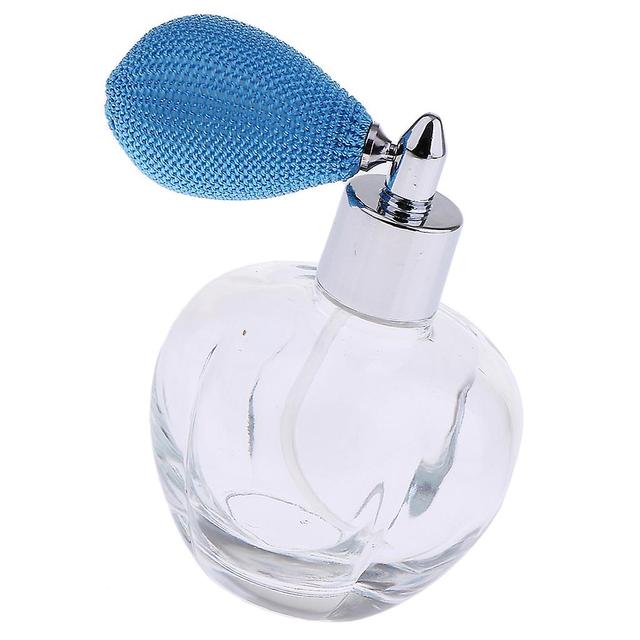 Crystal Empty Refillable Perfume Bottle Atomizer Spray Bottles 100ml Pink Blue 10X7CM on Productcaster.