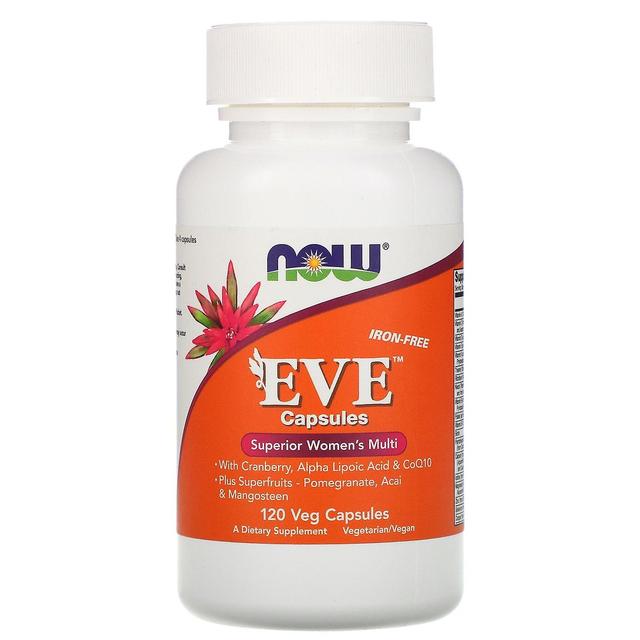 Now Foods, Eve Capsules, Superior Women's Multi, Iron-Free, 120 Veg Capsules on Productcaster.