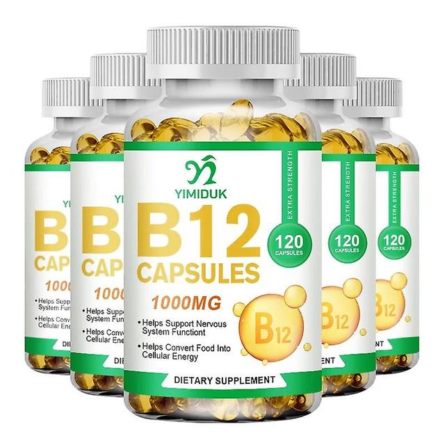 Sofirn Vitamin B-12 Supports Energy Metabolism Supports a Healthy Nervous System Maximum Strength Daily B12 Supplement Health Care 3 Bottles1 60 pcs on Productcaster.