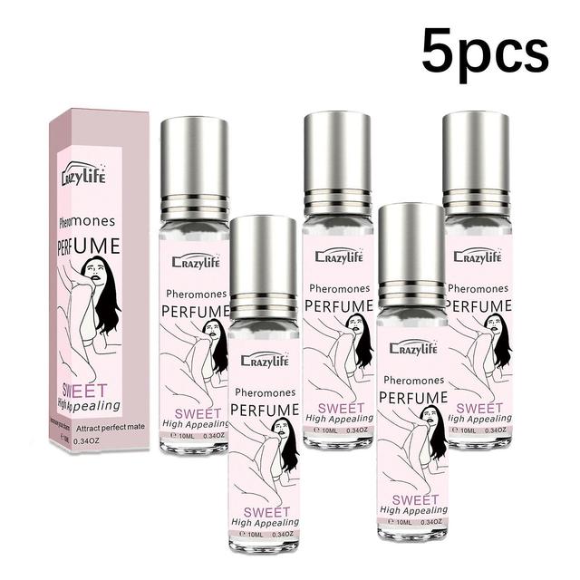 Crazylife Sexy Perfume Enhances Favorability and Dating Charm Pheromones A10ml (5 pieces) on Productcaster.