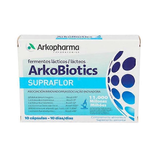 Arkopharma arkobiotics supraflor 10 capsules on Productcaster.