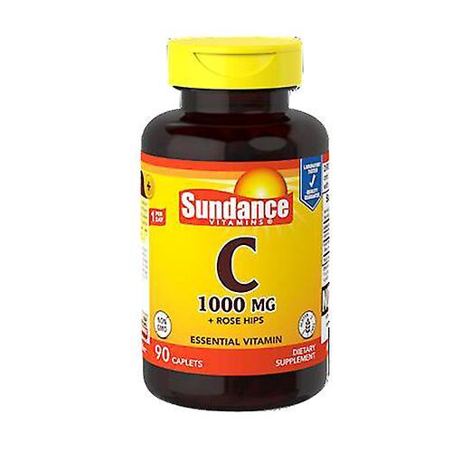 Sundance Vitamin C Coated Caplets,1000 mcg,90 Tabs (Pack of 2) on Productcaster.