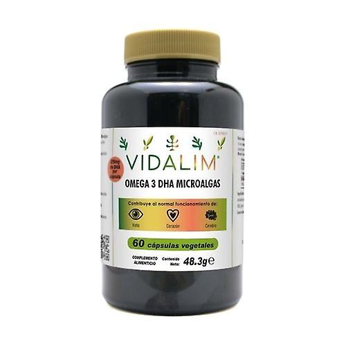 Vidalim Omega 3 DHA from vegan microalgae 60 capsules on Productcaster.