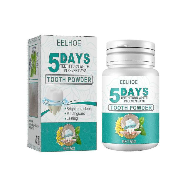 Eelhoe 5-day Beauty Tooth Powder Whitening And Cleaning Teeth Smoke Stains on Productcaster.