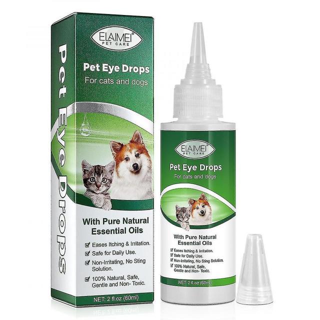 Cão gato conjuntivite colírio, conjuntivite lacrimal inchaço vermelho anti inflamatório bactericida RZB on Productcaster.