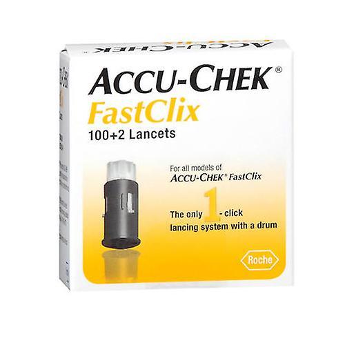 Accu-Chek Accu-Check Fastclix Lancets, Count of 102 (Pack of 1) on Productcaster.