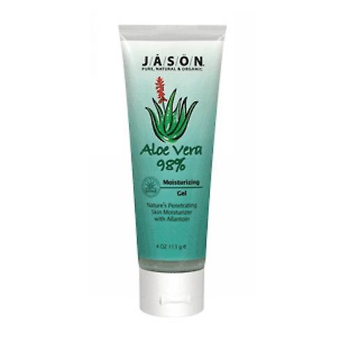 Jason Natural Products Aloe Vera Super Gel, 98% Tube 4 Oz (Pack of 6) on Productcaster.