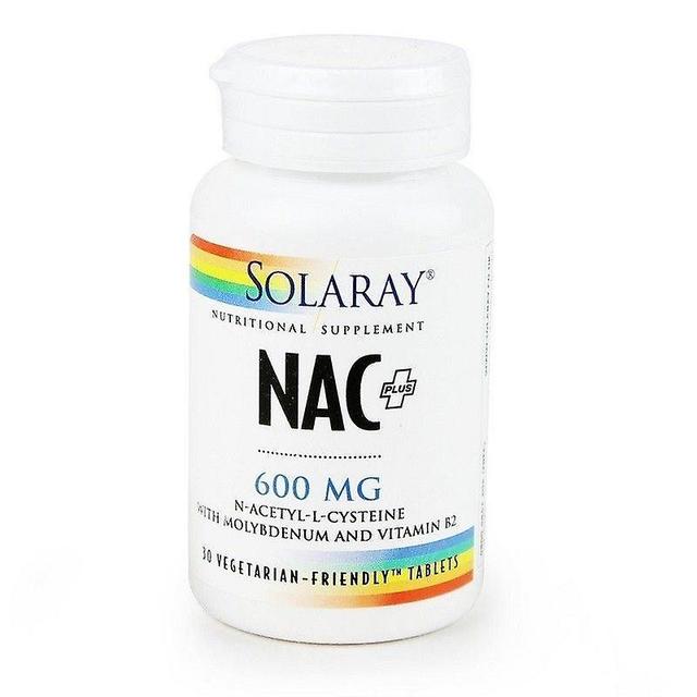 Solaray NAC+ 600mg Tabletten 30 (1294) on Productcaster.