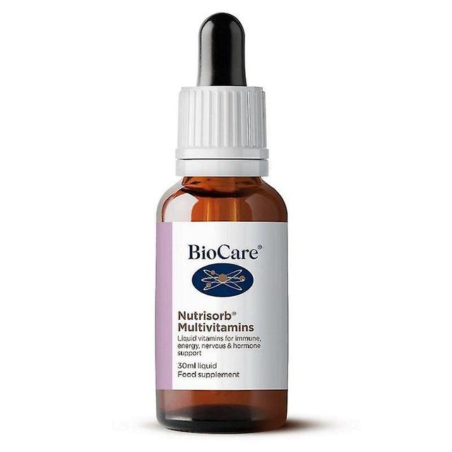 BioCare Nutrisorb Multi-Vitaminer Flydende 30ml (25530) on Productcaster.