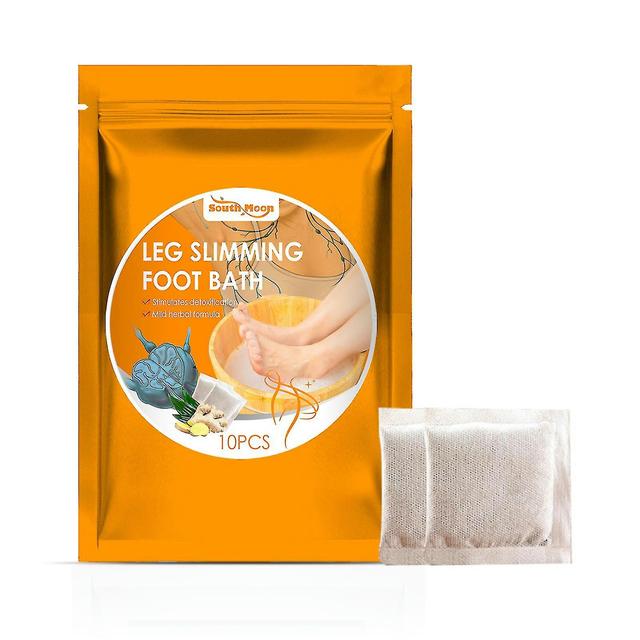 GZMYSM Ginger Lymphatic Foot Bath Bag Cleansing Soak Detox Perspiration Bag For Leg Slimming Relax Muscle --B on Productcaster.