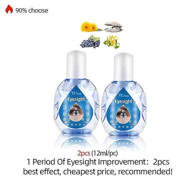 Jinzhaolai Eyesight Improvement Medicine Improve Eyesight Dry Eyes Medical Liquid Blurred Vision Treatment Eye Drops 12ml 2pc on Productcaster.