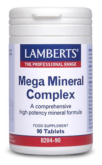 Lamberts Mega Mineral Complex Aminochelated 90 Tablets on Productcaster.