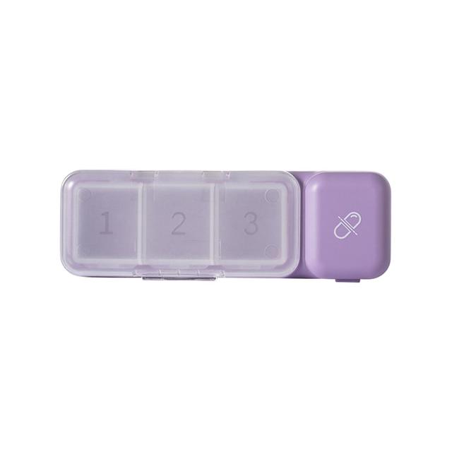 Exquisite Pill Box Dispenser For Pills, Vitamins, And Supplements - Three-color Carry Around Pp Plastic Container With Odorless And Non-toxic Mater... on Productcaster.